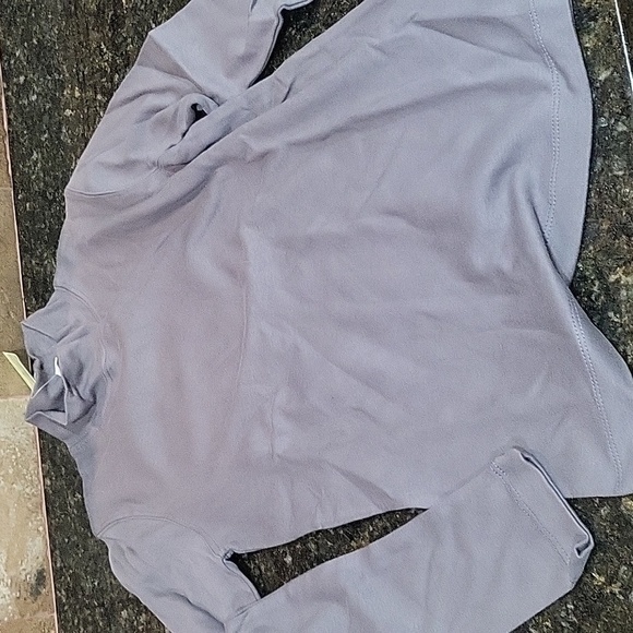 NWT Gray Caryolyn Taylor Mock Turtleneck Size XS - Picture 2 of 5